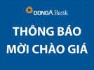 Thông báo mời chào giá