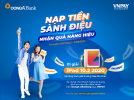 "Nạp tiền sành điệu – Nhận quà hàng hiệu" cùng DongA eBanking