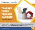 Trúng ngay iPad 2017 khi thanh cước VinaPhone qua kênh Internet banking và SMS banking của Ngân hàng TMCP Đông Á